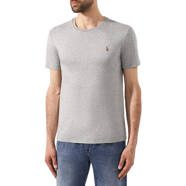 фото Хлопковая футболка polo ralph lauren