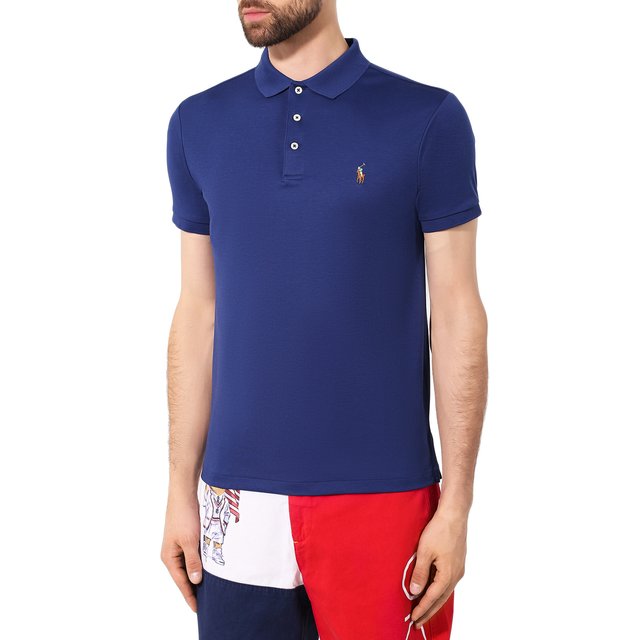 фото Хлопковое поло polo ralph lauren