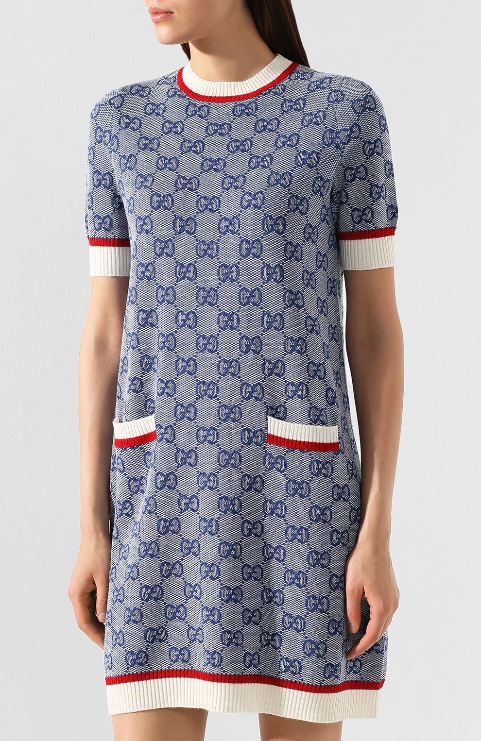 Платье Gucci Купить Синее