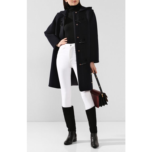 фото Замшевые сапоги aquazzura