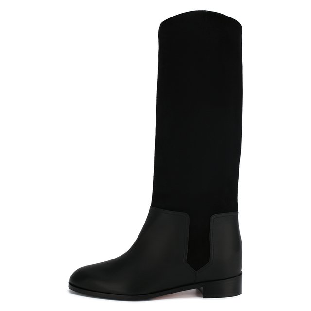 фото Замшевые сапоги aquazzura