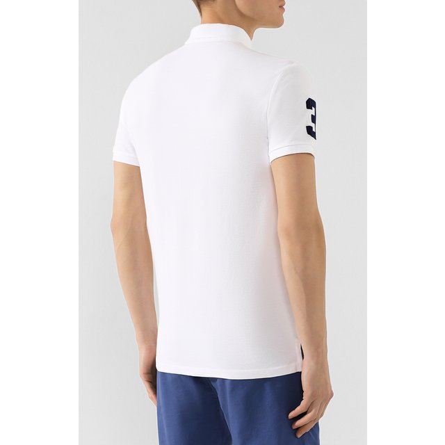 фото Хлопковое поло polo ralph lauren