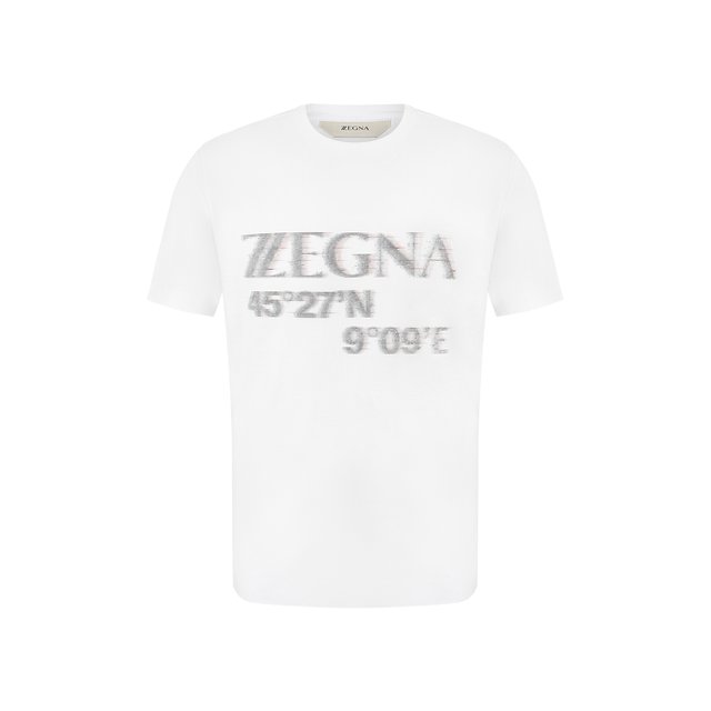 фото Хлопковая футболка z zegna