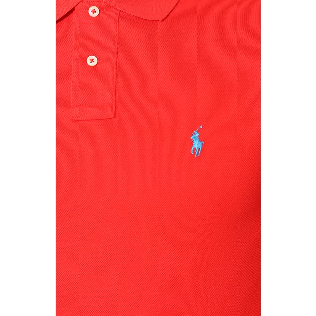 фото Хлопковое поло polo ralph lauren