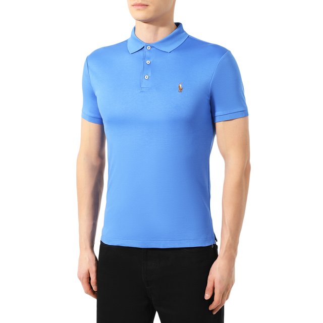 фото Хлопковое поло polo ralph lauren