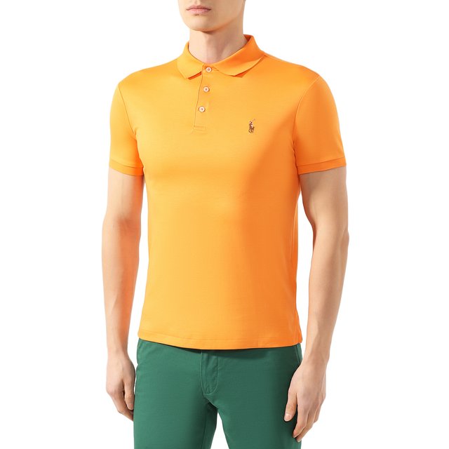фото Хлопковое поло polo ralph lauren
