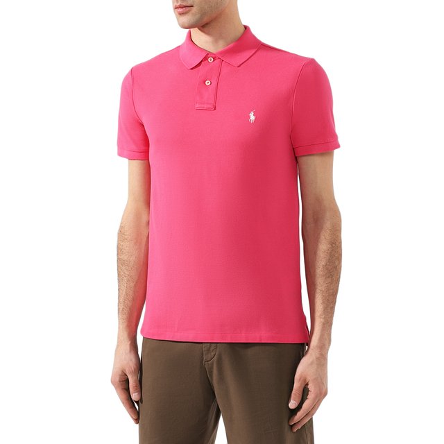 фото Хлопковое поло polo ralph lauren
