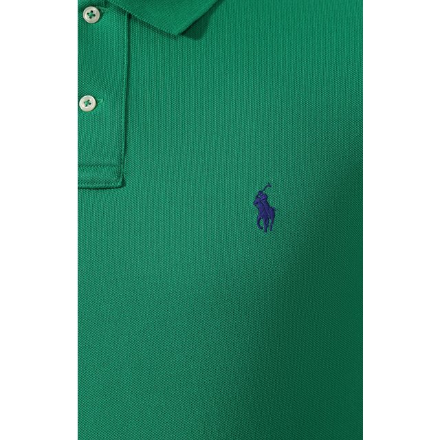 фото Хлопковое поло polo ralph lauren