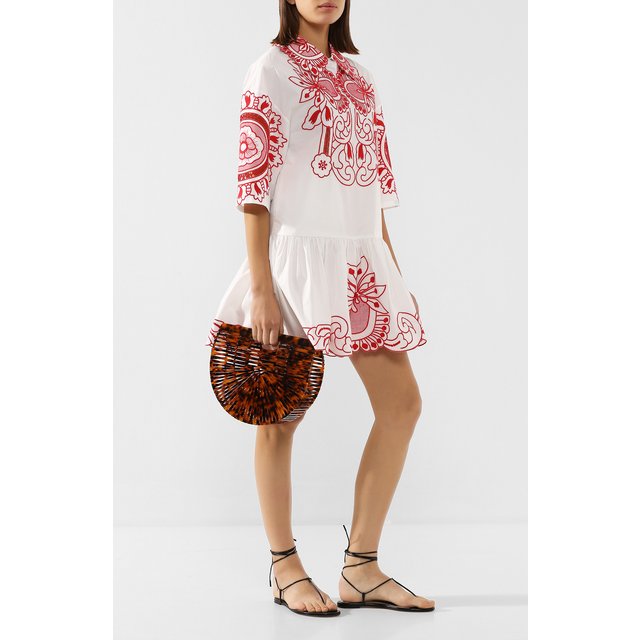 фото Хлопковое платье redvalentino