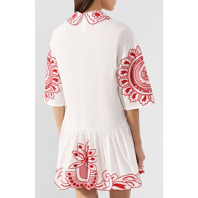фото Хлопковое платье redvalentino