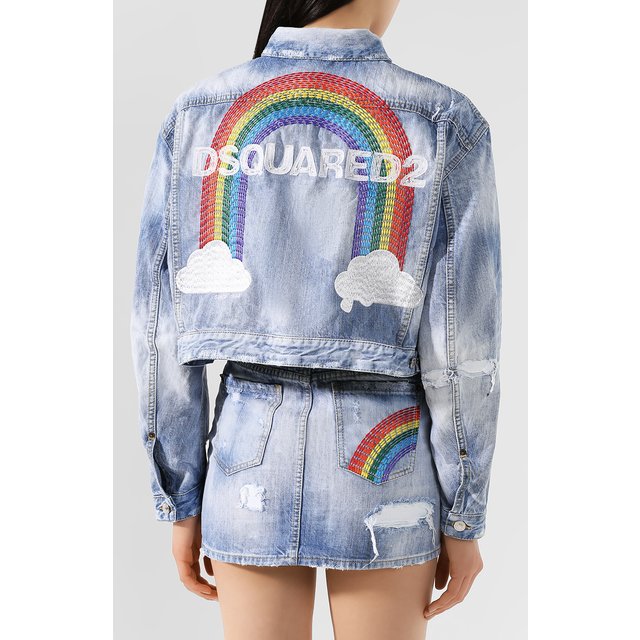 фото Джинсовая куртка dsquared2