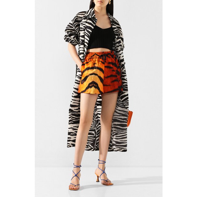 фото Шорты из смеси вискозы и хлопка dries van noten