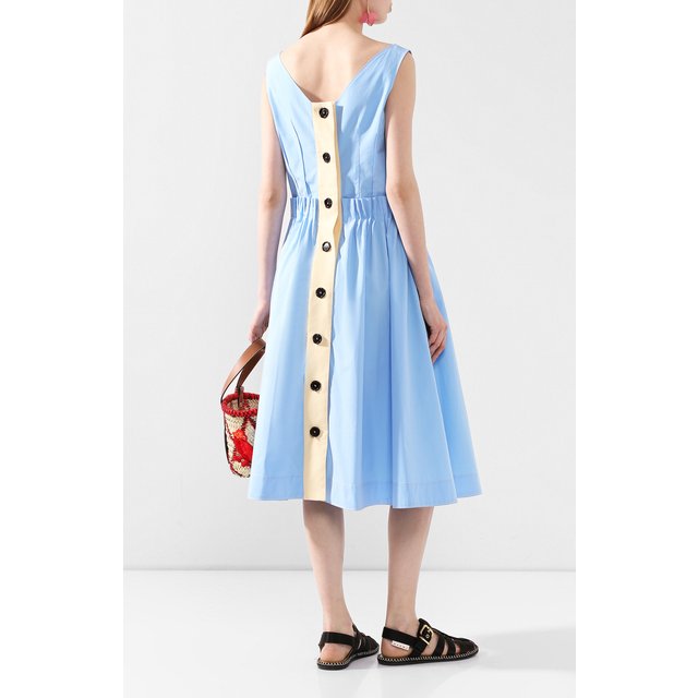 фото Хлопковое платье marni