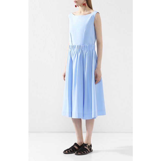 фото Хлопковое платье marni