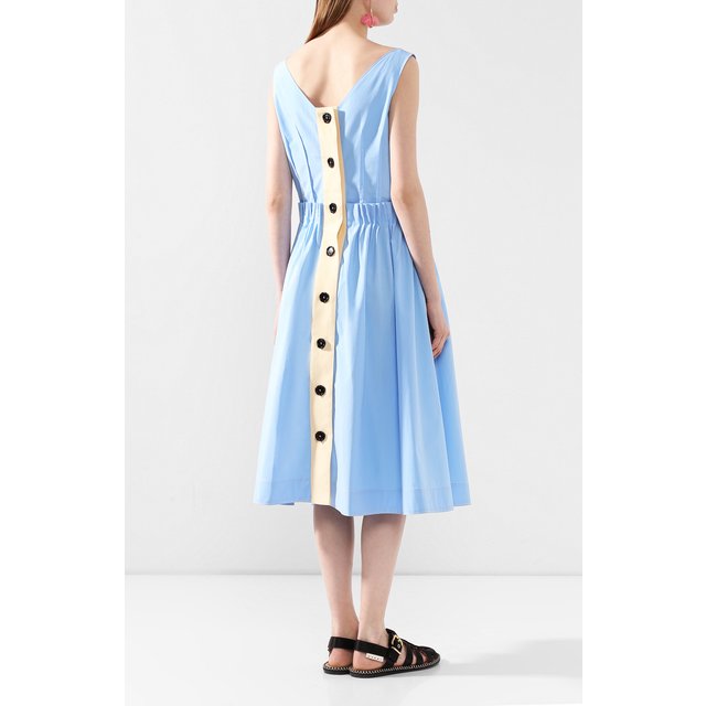 фото Хлопковое платье marni