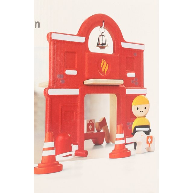фото Игрушка пожарная станция plan toys