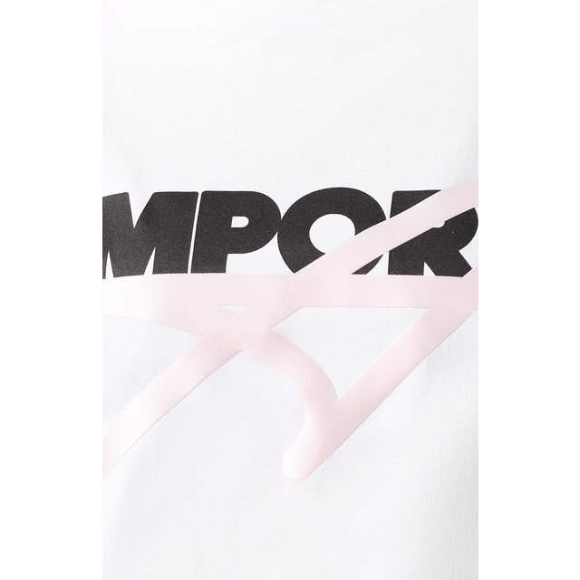 фото Хлопковая футболка emporio armani