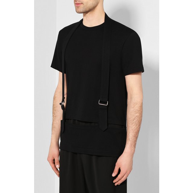 фото Хлопковая футболка comme des garcons homme plus