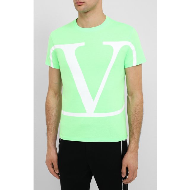 фото Хлопковая футболка valentino