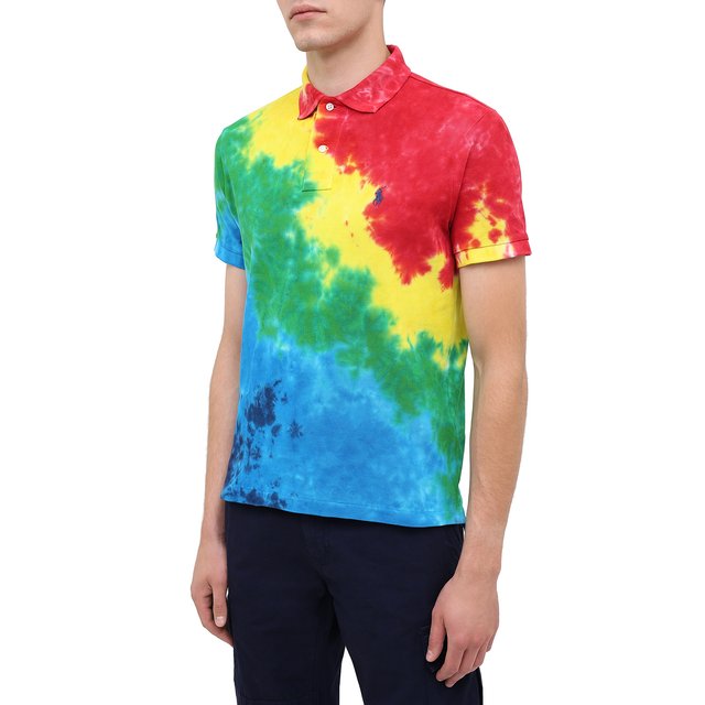 фото Хлопковое поло polo ralph lauren