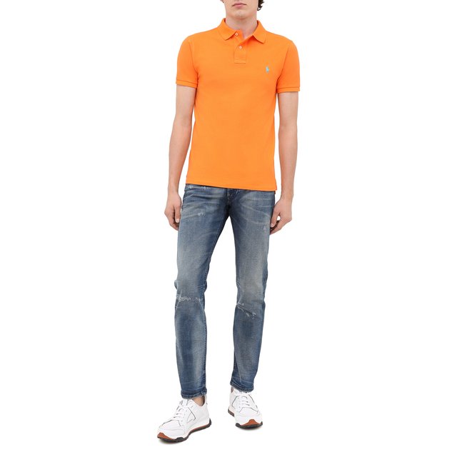 фото Хлопковое поло polo ralph lauren