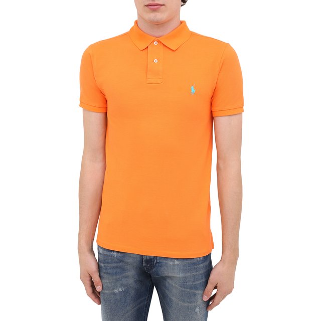 фото Хлопковое поло polo ralph lauren