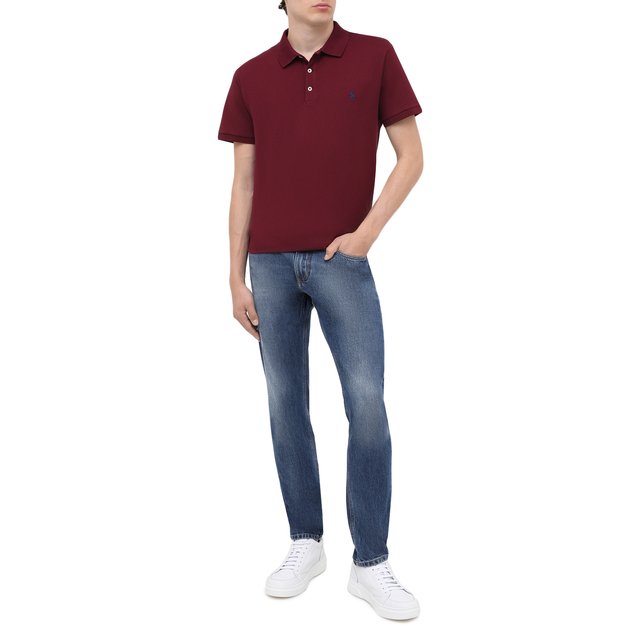фото Хлопковое поло polo ralph lauren