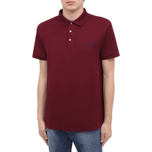 фото Хлопковое поло polo ralph lauren