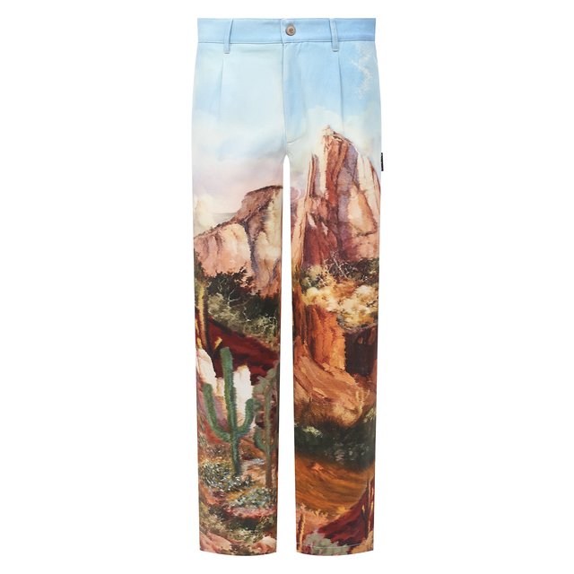 фото Хлопковые брюки palm angels