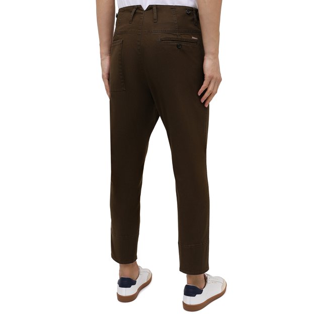 фото Хлопковые брюки dsquared2