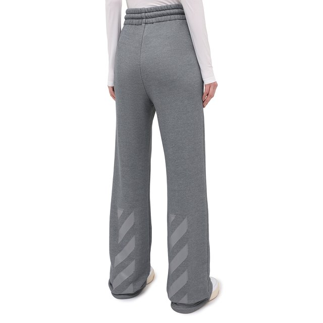 фото Хлопковые брюки off-white