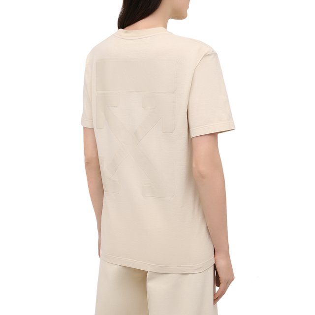 фото Хлопковая футболка off-white