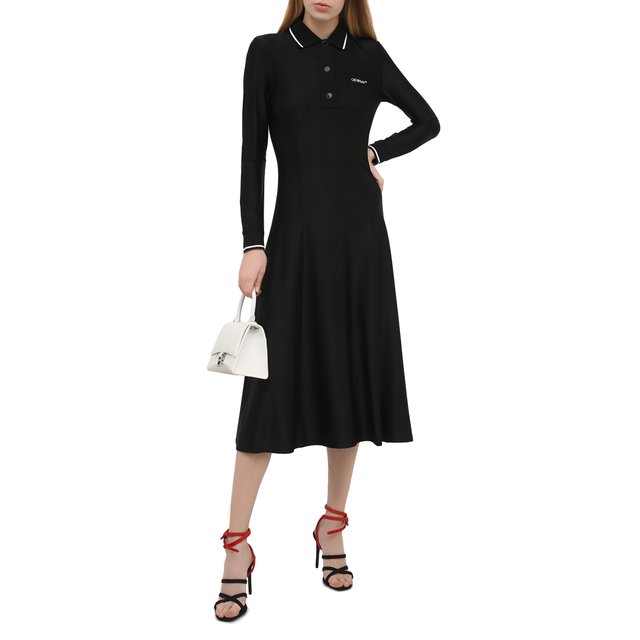 фото Платье из вискозы off-white