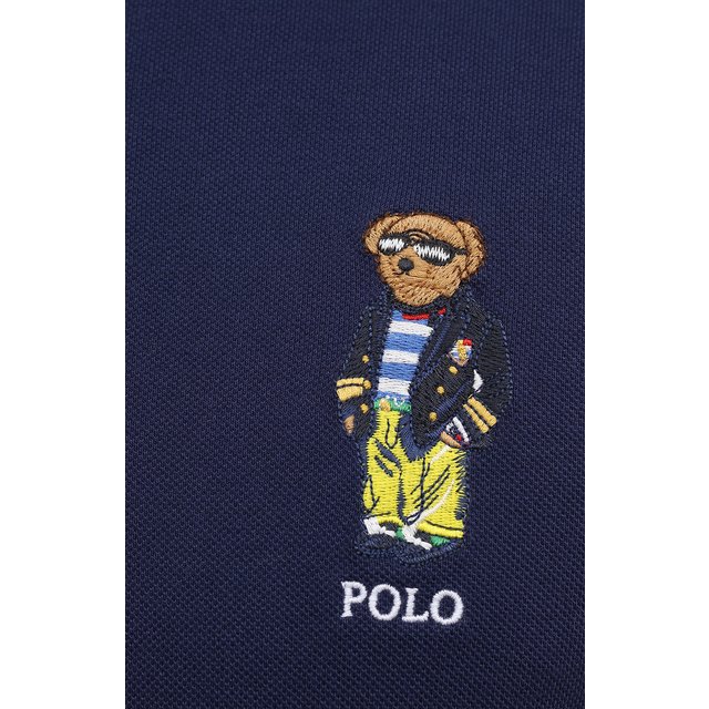 фото Хлопковое поло polo ralph lauren