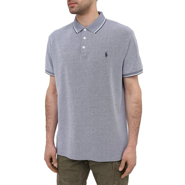 фото Хлопковое поло polo ralph lauren