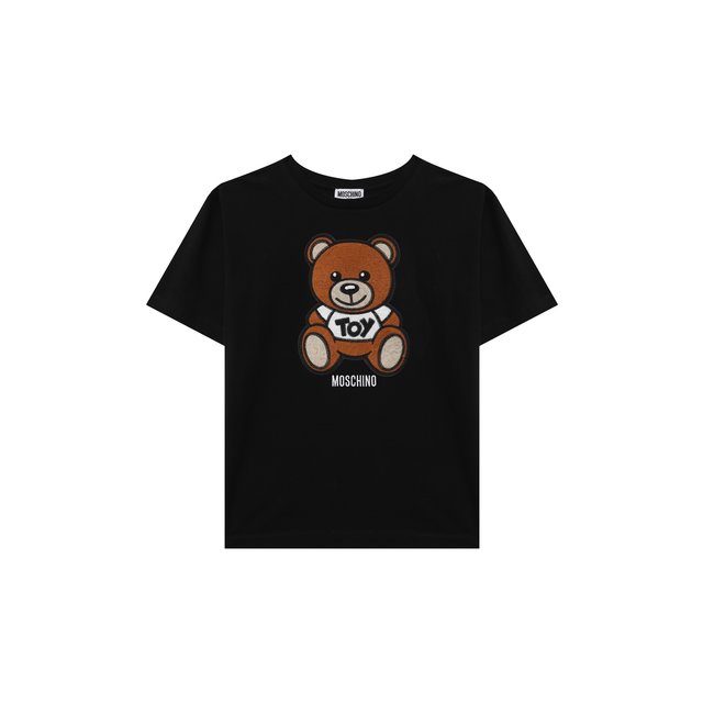 фото Хлопковая футболка moschino