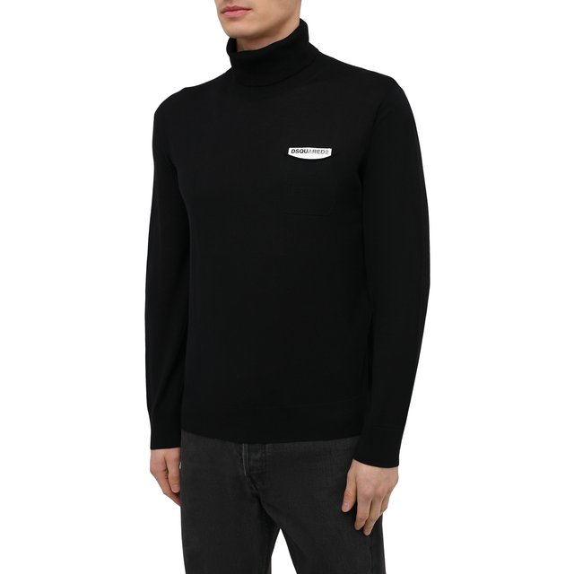 фото Шерстяная водолазка dsquared2