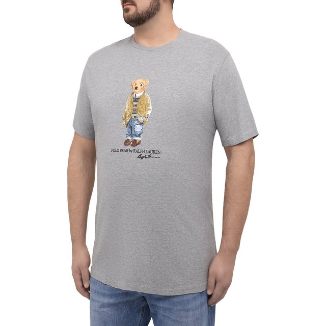 фото Хлопковая футболка polo ralph lauren