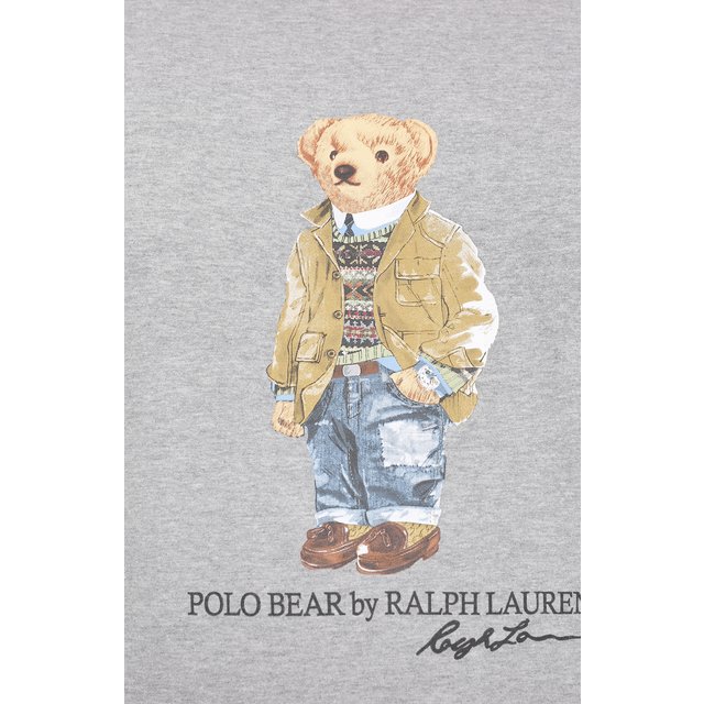 фото Хлопковая футболка polo ralph lauren