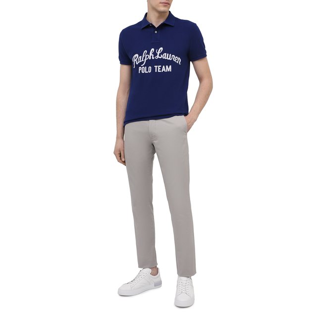 фото Хлопковое поло polo ralph lauren