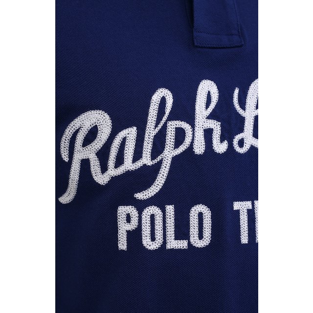 фото Хлопковое поло polo ralph lauren