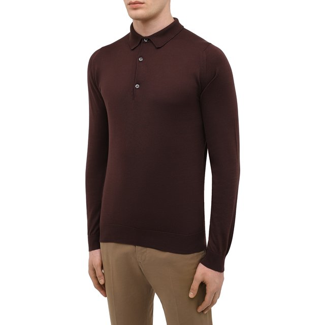 фото Хлопковое поло john smedley