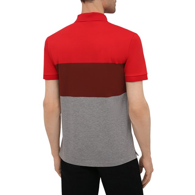 фото Хлопковое поло boss