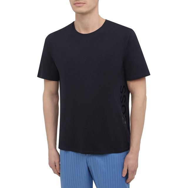 фото Хлопковая футболка boss