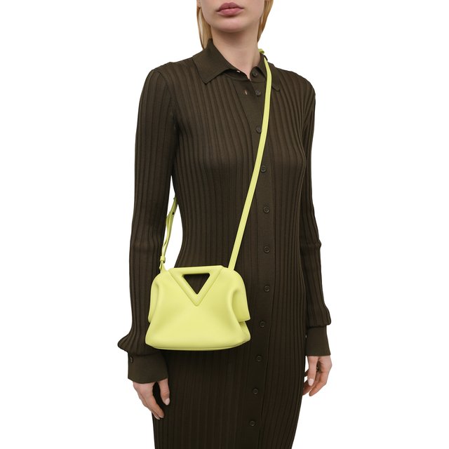 фото Сумка triangle small bottega veneta