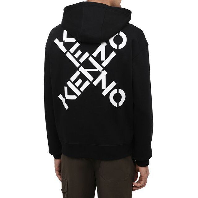 фото Хлопковое худи kenzo sport kenzo