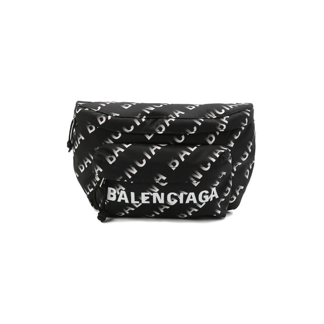 фото Текстильная поясная сумка wheel balenciaga
