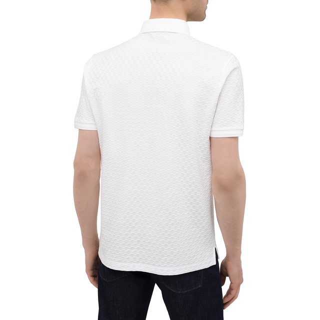 фото Хлопковое поло emporio armani