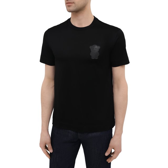 фото Хлопковая футболка emporio armani