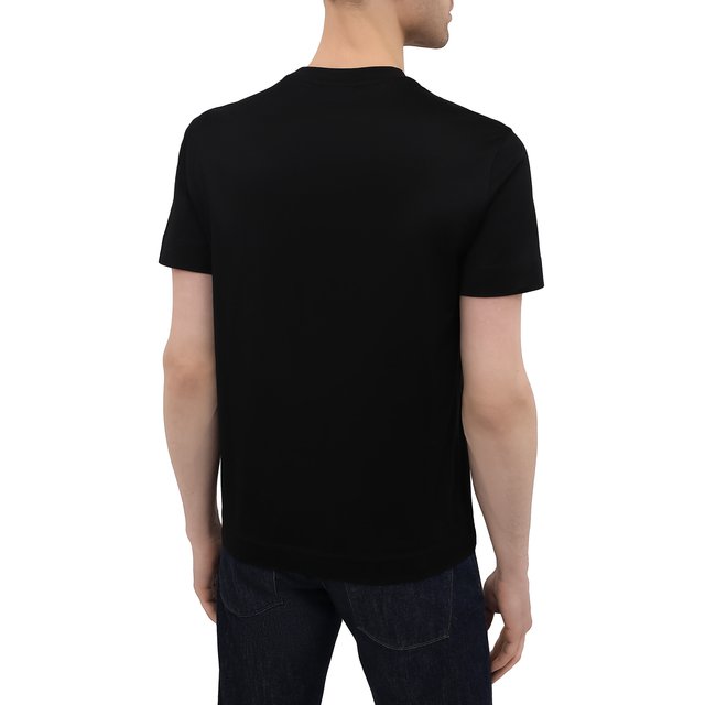 фото Хлопковая футболка emporio armani